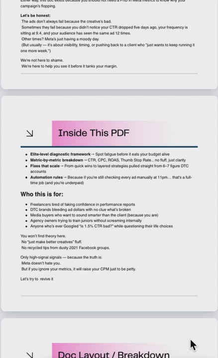 The Meta Ads Performance Playbook & Toolkit