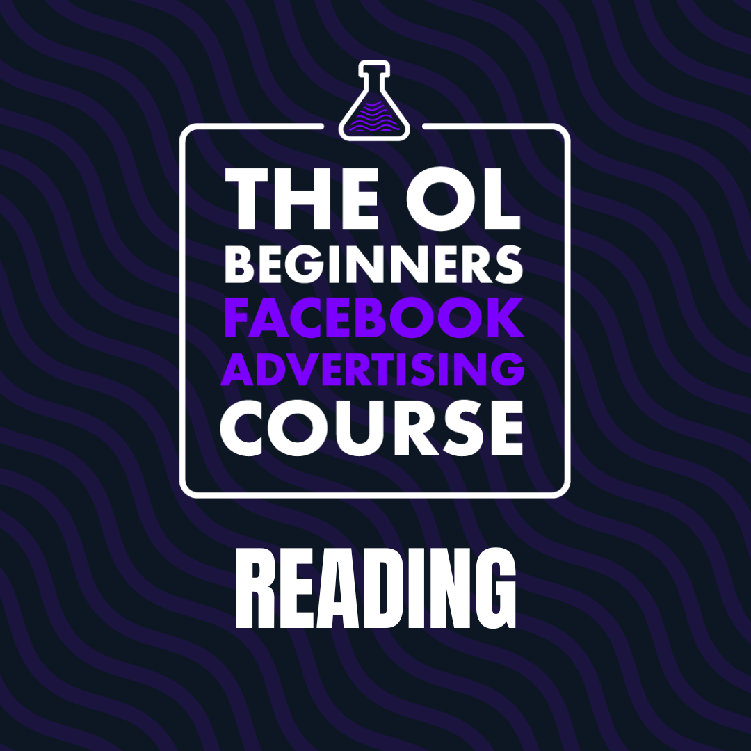 Reading Facebook Ads Workshop | 21 May