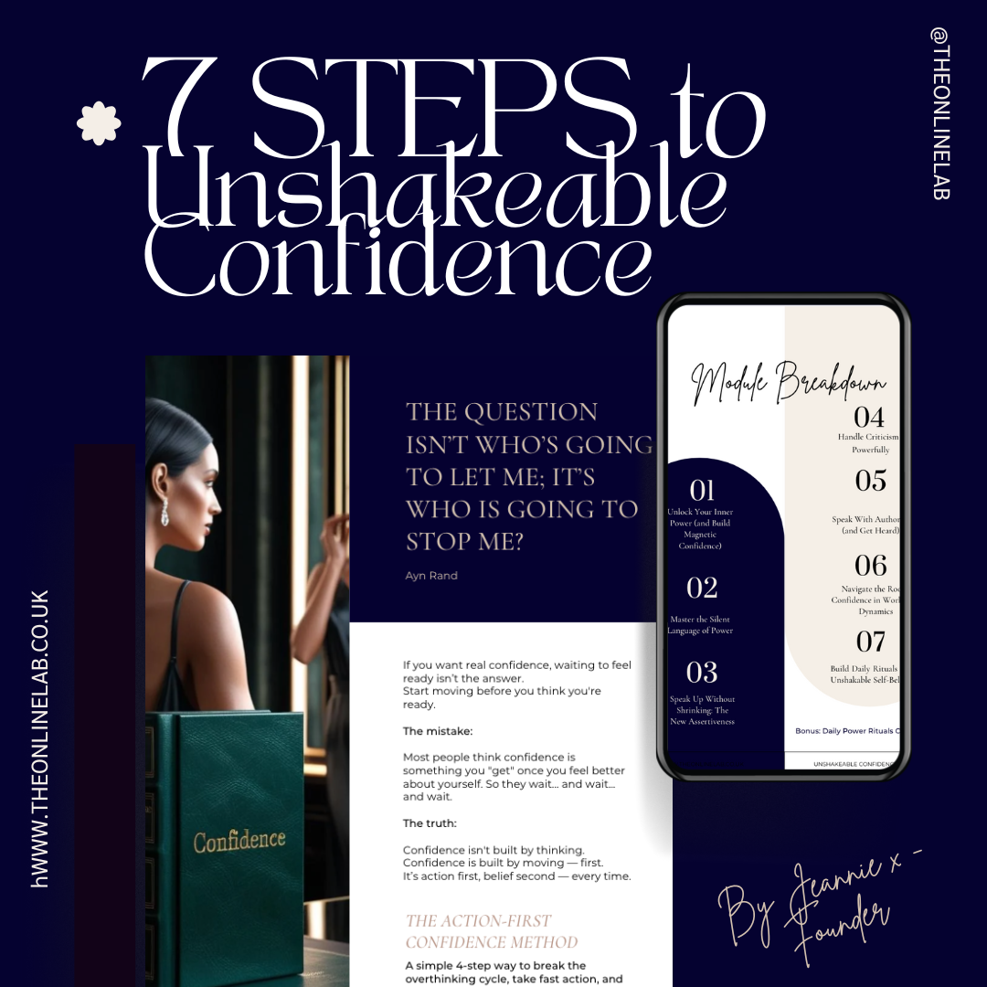 Unshakeable Confidence™ — The Women's Elite Workbook Series (Part 1 of 5)