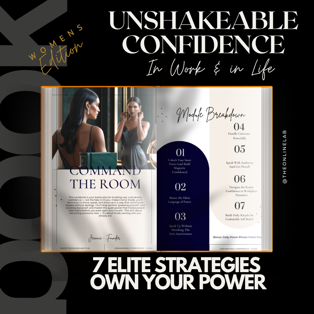Unshakeable Confidence™ — The Women's Elite Workbook Series (Part 1 of 5)